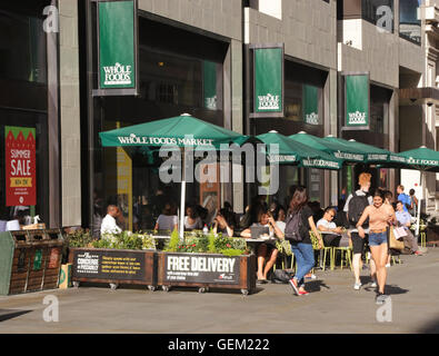 Whole Foods Market Glasshouse Street Piccadilly Circus London Stockfoto