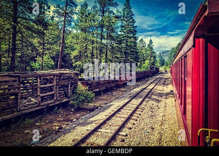 Auf der Strecke gegangen Stockfoto