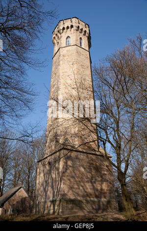 Vincketurm, Burgruine Hohensyburg, Dortmund Stockfoto