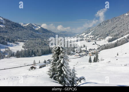 Geographie / Reisen, Deutschland, Bayern, Allgäu, oberen Allgäu, Tal Balderschwang, Balderschwang, Stockfoto
