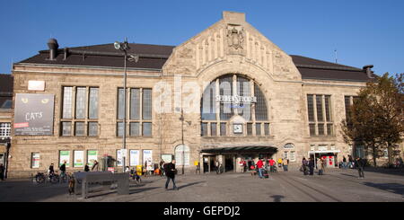 Geographie / Reisen, Deutschland, Nordrhein-Westfalen, Ostwestfalen-Lippe, Bielefeld, Bahnhof, Stockfoto