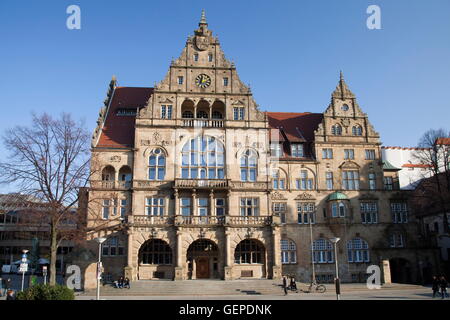 Geographie / Reisen, Deutschland, Nordrhein-Westfalen, Ostwestfalen-Lippe, Bielefeld, altes Rathaus Stockfoto