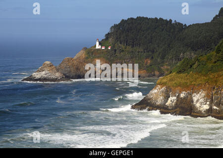 Geographie / Reisen, Heceta Head Lighthouse (1894), Florence, Oregon, USA Stockfoto