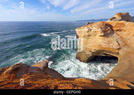 Geographie / Reisen, Pacific City, Cape Kiwanda, Oregon, USA Stockfoto