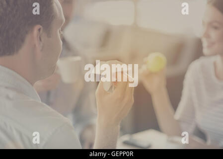 Verbundene Konzept zu bleiben Stockfoto
