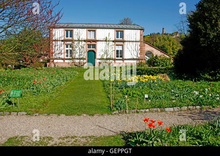 Geographie / Reisen, Deutschland, Baden-Württemberg, Weinheim, Bergstraße, Hermannshof, Show und Anbau Garten, gebaut um 1820 von dem Wirtschaftswissenschaftler Lambert von Babo Stockfoto