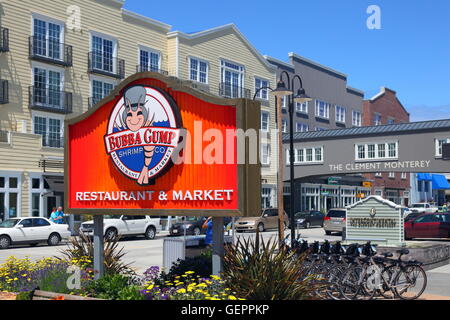 Geographie / Reisen, USA, Kalifornien, Monterey, Bubba Gump Shrimp Co. Restaurant Cannery Row, Stockfoto