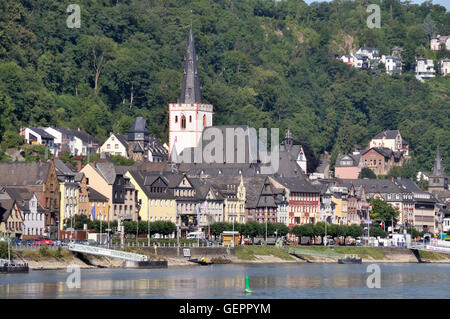 Geographie / Reisen, Deutschland, Rheinland-Pfalz, St. Goar, Stockfoto