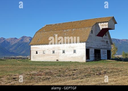 Geographie / Reisen, USA, Wallowa Valley, Oregon, alte Scheune, Joseph Stockfoto