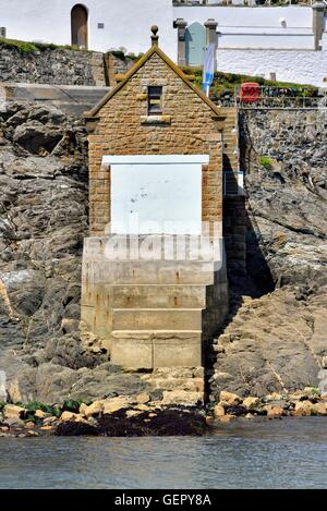 Die alte Rettungsstation in Porthleven Cornwall England UK Stockfoto