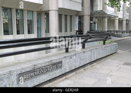 Charity Commission, einem Drummond Gate, London, England, Großbritannien, Vereinigtes Königreich, UK, Europa Stockfoto