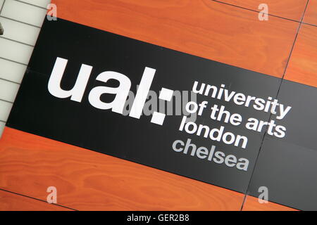 UAL (Universität der Künste Chelsea), John Islip Street, London, England, Großbritannien, Vereinigtes Königreich, UK, Europa Stockfoto