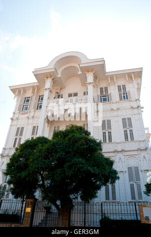 Alte hölzerne Ferienhaus Villa in Büyük Ada (Prinz-Insel), Türkei Stockfoto