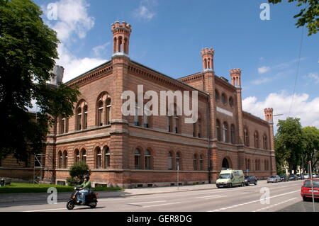 Geographie / Reisen, Deutschland, Bayern, München, University of Technology, Altbau, Maxvorstadt, Stockfoto
