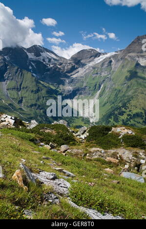 Geographie / Reisen, Österreich, Salzburg, Kaefertal, Breitkopf, Hohe Dock, Glockner Mountain range, Nationalpark "Hohe Tauern", Salzburger Land Stockfoto