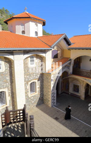 Kykkos Kloster im Troodos-Gebirge, Zypern Stockfoto