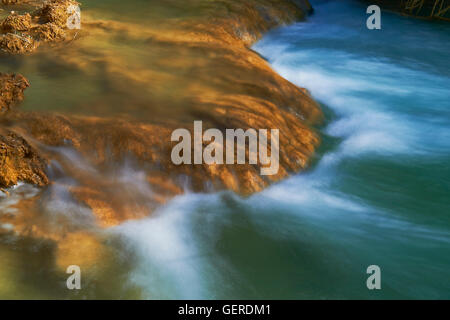 Sierra de Cazorla, Segura und Las Villas Naturpark, Guadalquivir Fluss Guadalquivir Flusslauf, Provinz Jaen, Andalusien, Spanien Stockfoto