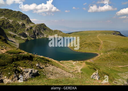 Die sieben Seen im Rila-Gebirge, Bulgarien Stockfoto