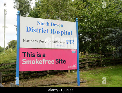 North Devon District Hospital Raleigh Park Barnstaple Devon Stockfoto