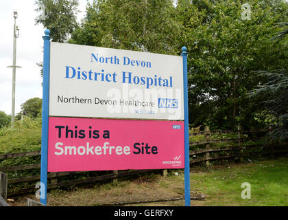 North Devon District Hospital Raleigh Park Barnstaple Devon Stockfoto