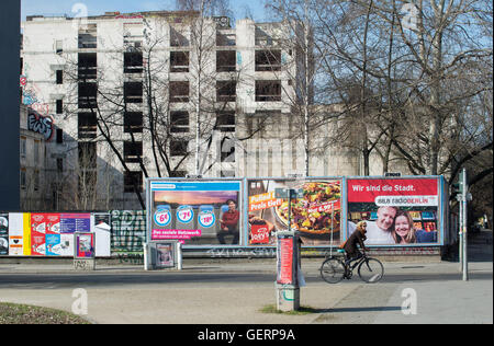 Berlin, Deutschland, Shell in der Köpenicker Straße Stockfoto