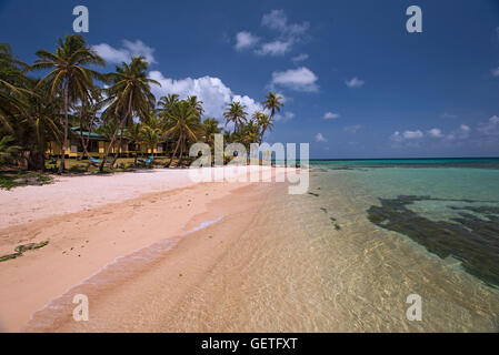 Yemaya Resort auf Little Corn Island, Nicaragua Stockfoto