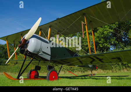 Avro 504K, E3273, G-ADEV, Shuttleworth Collection, Stockfoto