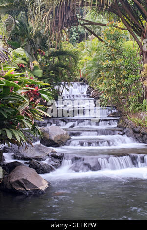 Tabacón Thermalquellen in Costa Rica Stockfoto