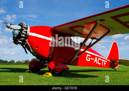 Shuttleworth Collection Comper Swift G-ATCF, AT Old Warden, Biggleswade Stockfoto