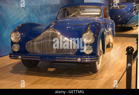 1948-Talbot Lago T26 Grand Sport-Coupé im Louwman Museum, den Haag, Niederlande Stockfoto