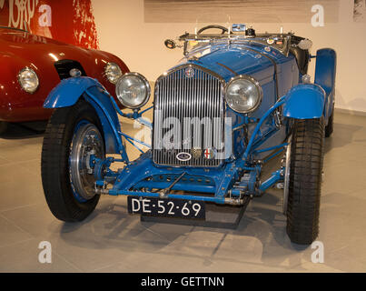 1933 Alfa Romeo 8 c 2300 Le Mans bereisen Louwman Museum, den Haag, Niederlande Stockfoto