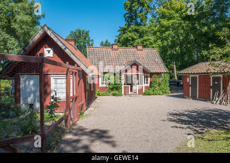 Julita Freilichtmuseum in Schweden Stockfoto