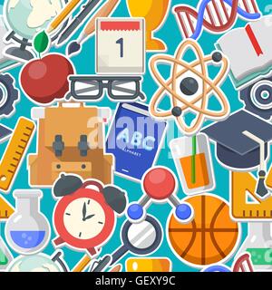 Schulkonzept-Hintergrund Stock Vektor