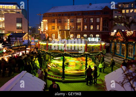 Weihnachtsmarkt, Dortmund Stockfoto