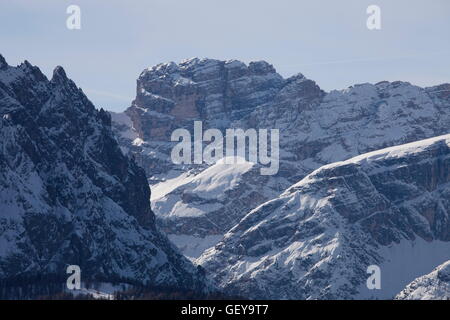Geographie / Reisen, Italien, Südtirol, Sextental (Sextner Tal), natürliche Erhaltung Sextener Dolomiten, Schwalbenkofel 2778m Stockfoto