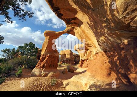 Geographie / Reisen, USA, Utah, Metate Arch, Devils Garden, Grand Staircase Escalante NM, Stockfoto