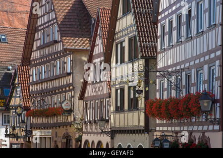 Geographie / Reisen, Deutschland, Baden-Württemberg, Dornstetten, Altstadt mit Fachwerkhäusern, Schwarzwald, Stockfoto