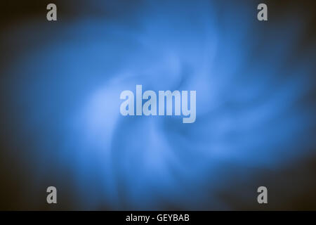 Abstrakte Foto von schwarzen und blauen Wirbel Hintergrund Stockfoto