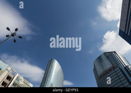 Freiem Himmel über der Skyline von Shinagawa in Tokio, Japan Stockfoto