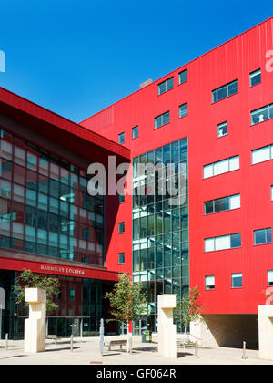 Barnsley College Old Mill Lane Website Barnsley South Yorkshire England Stockfoto