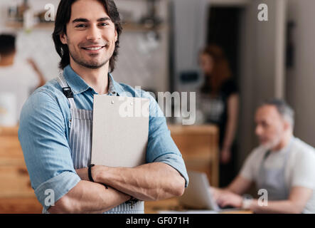 Moderne Café-Geschäft Stockfoto