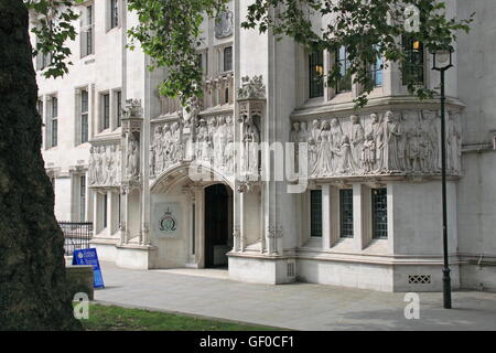 UK Supreme Court, Parliament Square, London, England, Großbritannien, Vereinigtes Königreich, UK, Europa Stockfoto