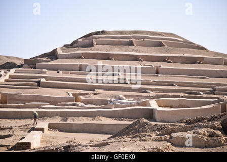 Cahuachi zeremonielle Zentrum der Nazca-Kultur Stockfoto