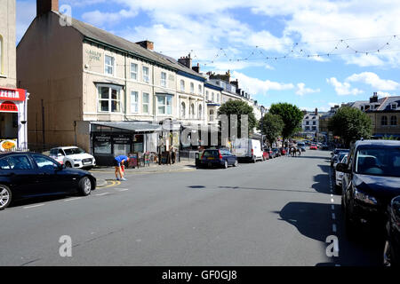 Mostyn Street, Llandudno Stockfoto