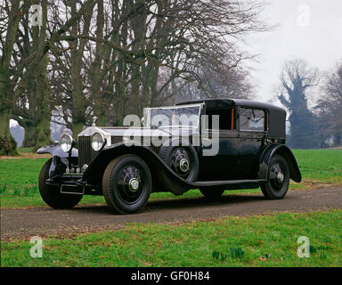 1929 Rolls-Royce Phantom II Sedanca de Ville Ursprungsland Großbritannien Stockfoto