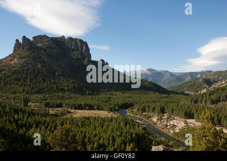 Landschaft in der Provinz Neuquen, Argentinien Stockfoto