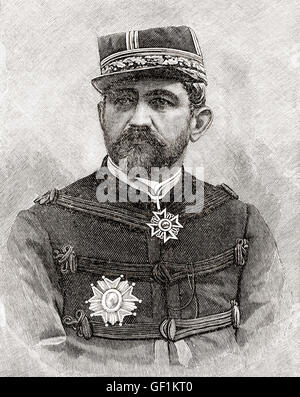 Georges Ernest Jean-Marie Boulanger, 1837 – 1891.  Den Spitznamen Général Revanche.  Französischer General und Politiker. Stockfoto