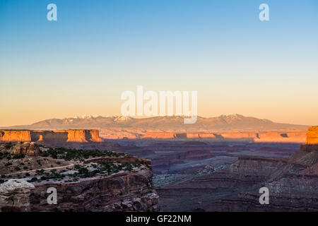 Shafer Canyon, Canyonlands National Park, Moab, Utah, USA Stockfoto