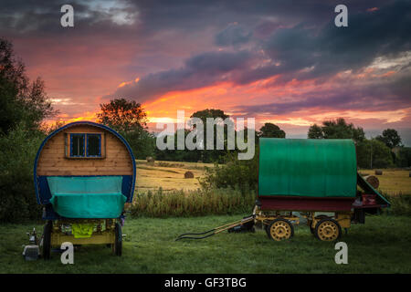 Reisenden Dawn Stockfoto