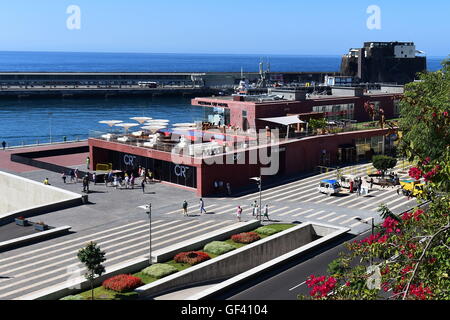 Funchal, Madeira. 23. Juli 2016. Cristiano Ronaldo eröffnet ein Luxushotel und angrenzenden Fußballmuseum in Funchal, seinem Geburtsort. Das Hotel Layout © Action Plus Sport/Alamy Live News Stockfoto